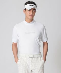 Paul Stuart / ポール・スチュアート カットソー | 【GOLF Men’s/吸水速乾】エアリーメッシュモックネック半袖シャツ
