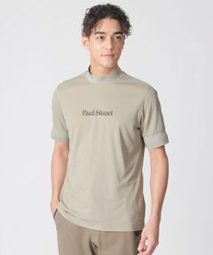 Paul Stuart / ポール・スチュアート カットソー | 【GOLF Men’s/吸水速乾】エアリーメッシュモックネック半袖シャツ