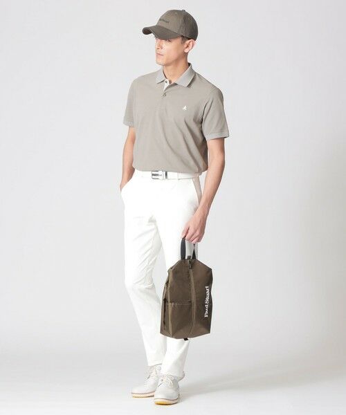 Paul Stuart / ポール・スチュアート その他パンツ | 【GOLF Men’s/はっ水/UVカット/防透け】ストレッチスムースゴルフトラウザーズ | 詳細1