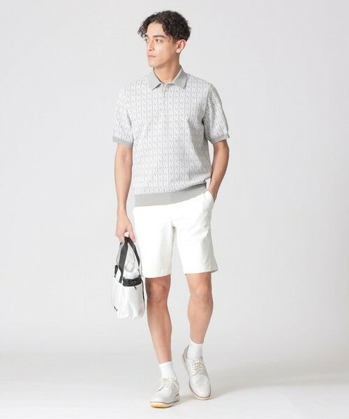 Paul Stuart / ポール・スチュアート その他パンツ | 【GOLF Men’sはっ水/UVカット/防透け】ストレッチスムースゴルフショートトラウザーズ | 詳細1