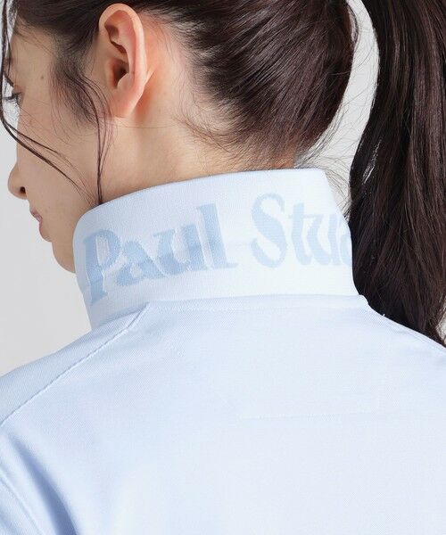 Paul Stuart / ポール・スチュアート カットソー | 【GOLF Women’s//吸水速乾/UVカット/保型性/イージーケア】 PSアイコニックロゴポロシャツ | 詳細19