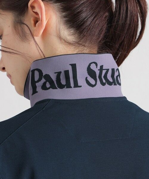 Paul Stuart / ポール・スチュアート カットソー | 【GOLF Women’s//吸水速乾/UVカット/保型性/イージーケア】 PSアイコニックロゴポロシャツ | 詳細20