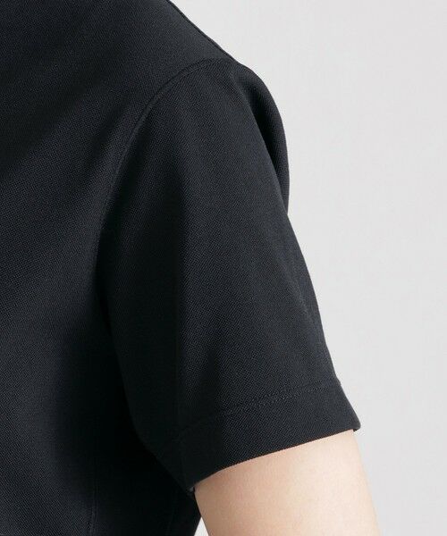 Paul Stuart / ポール・スチュアート カットソー | 【GOLF Women’s/吸水速乾/UVカット/保型性/イージーケア】PSアイコニックロゴモックネックシャツ | 詳細7