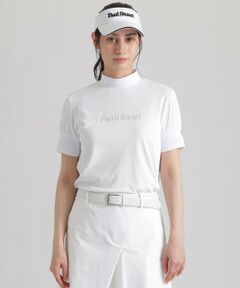 Paul Stuart / ポール・スチュアート カットソー | 【GOLF Women’s/吸水速乾】エアリーメッシュモックネックシャツ