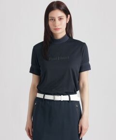 Paul Stuart / ポール・スチュアート カットソー | 【GOLF Women’s/吸水速乾】エアリーメッシュモックネックシャツ