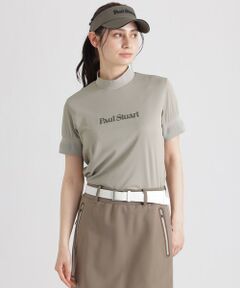 Paul Stuart / ポール・スチュアート カットソー | 【GOLF Women’s/吸水速乾】エアリーメッシュモックネックシャツ