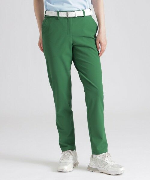 Paul Stuart / ポール・スチュアート その他パンツ | 【GOLF Women’s/はっ水/UVカット/防透け】ストレッチスムーストラウザーズ（グリーン）