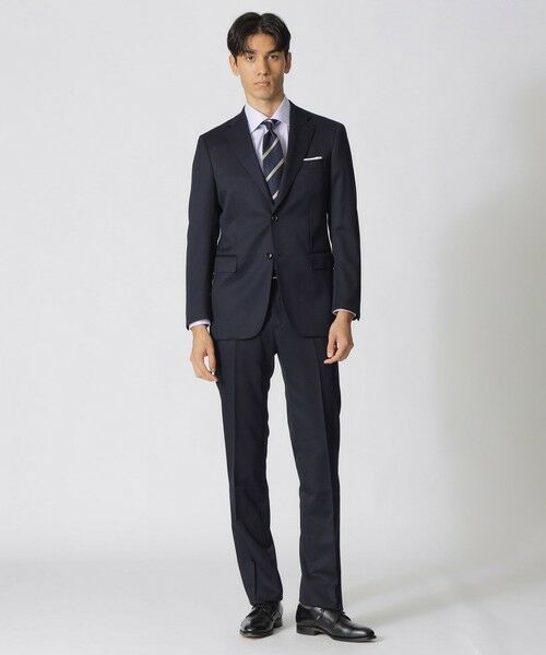 Paul Stuart / ポール・スチュアート セットアップ | 【QUINTESSENTIAL】【EASTGATE】 ORIGINAL TOP TWILL/ネイビースーツ | 詳細1