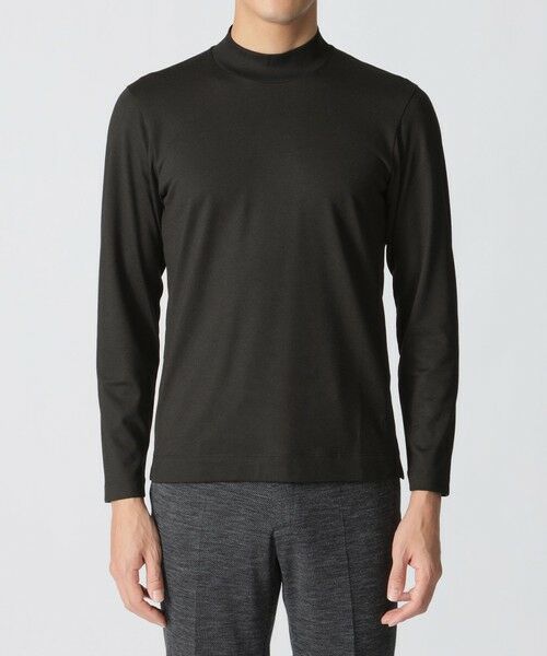 Paul Stuart / ポール・スチュアート カットソー | ウールポリエステルプレーティング/モックネックTシャツ | 詳細5