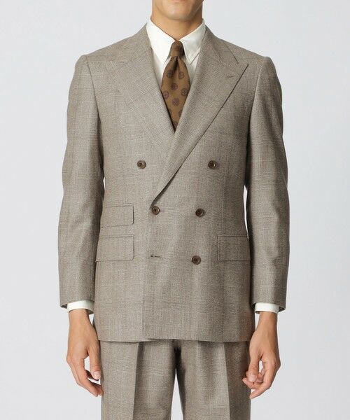 Paul Stuart / ポール・スチュアート セットアップ | 【COLLECTION LINE】グレンプレイドダブル6ボタンスーツ | 詳細5