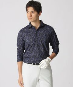 Paul Stuart / ポール・スチュアート カットソー | 【GOLF Men’s】ペイズリープリント/ゴルフPOLO