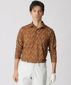 Paul Stuart / ポール・スチュアート カットソー | 【GOLF Men’s】ペイズリープリント/ゴルフPOLO