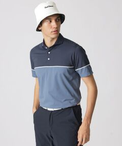 Paul Stuart / ポール・スチュアート カットソー | 【GOLF Men’s】バイカラー/カッタウェイポロシャツ
