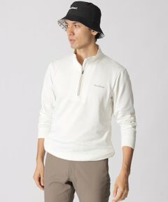 Paul Stuart / ポール・スチュアート カットソー | 【GOLF Men’s】ストレッチハニカム/ハーフジップ