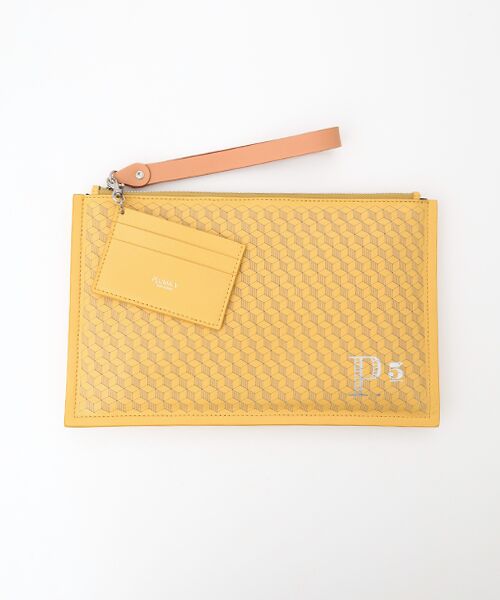 PELLETTERIA/HITMAN&Co. / ペレテリアヒットマン アンド コー クラッチ・パーティバッグ | 【PLUMA V.】クラッチバッグ J35（YELLOW）