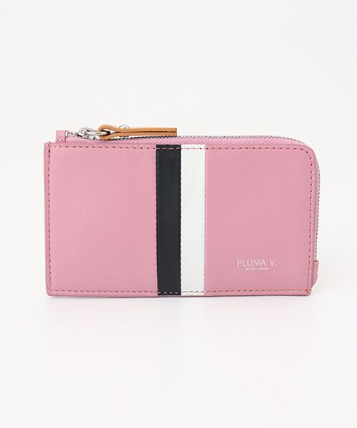 PELLETTERIA/HITMAN&Co. / ペレテリアヒットマン アンド コー 財布・コインケース・マネークリップ | 【PLUMA V.】フラグメントケース　 J25（PINK）