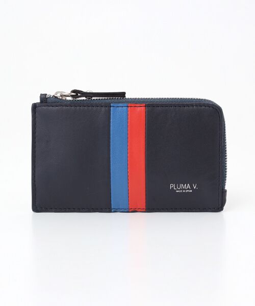 PELLETTERIA/HITMAN&Co. / ペレテリアヒットマン アンド コー 財布・コインケース・マネークリップ | 【PLUMA V.】フラグメントケース　 J25（NAVY）