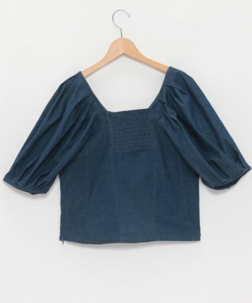 petit main LIEN / プティマイン リアン その他トップス | 【LADIES】バルーン袖デニムチュニック | 詳細1