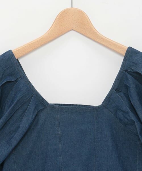 petit main LIEN / プティマイン リアン その他トップス | 【LADIES】バルーン袖デニムチュニック | 詳細2