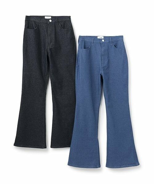 petit main LIEN / プティマイン リアン その他パンツ | 【親子リンク】ストレッチフレアパンツ | 詳細8