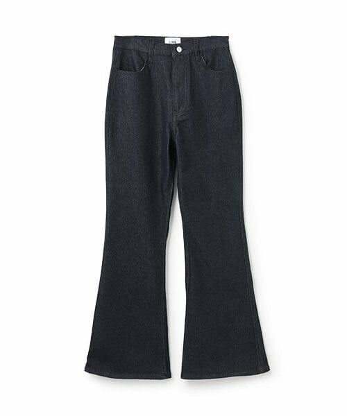 petit main LIEN / プティマイン リアン その他パンツ | 【親子リンク】ストレッチフレアパンツ（黒）