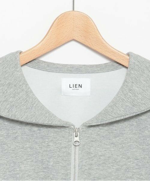 petit main LIEN / プティマイン リアン カーディガン・ボレロ | 【防汚加工/リンク】セーラーZIP羽織り | 詳細2