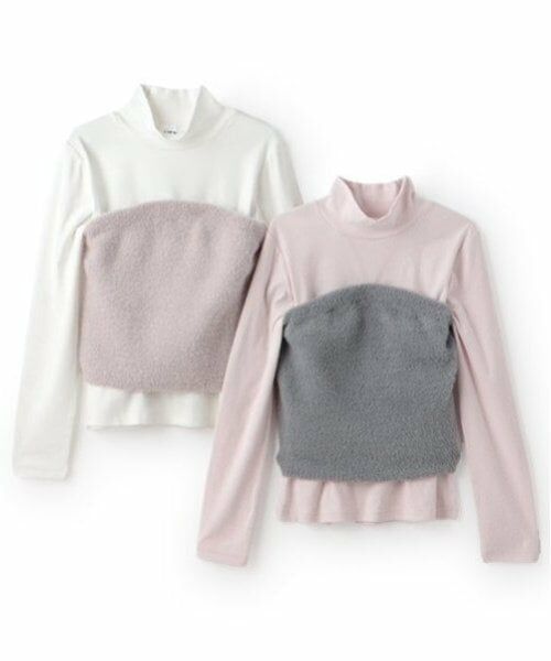 petit main LIEN / プティマイン リアン その他トップス | 【親子リンク】キラキラニットビスチェセット | 詳細11