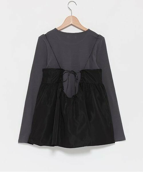 petit main LIEN / プティマイン リアン Tシャツ | 【リンク】ビスチェ長Tセット | 詳細1