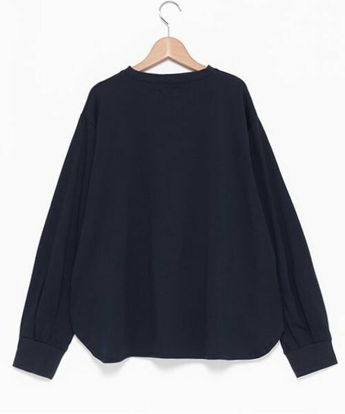 petit main LIEN / プティマイン リアン Tシャツ | 【リンク】リボン刺しゅう長T | 詳細1