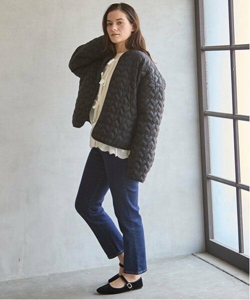 petit main LIEN / プティマイン リアン ブルゾン | 【リンク】アソートキルティングジャケット | 詳細2