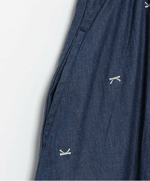 petit main LIEN / プティマイン リアン ミニ丈・ひざ丈ワンピース | 【リンク】リボン刺繍ワンピース | 詳細4