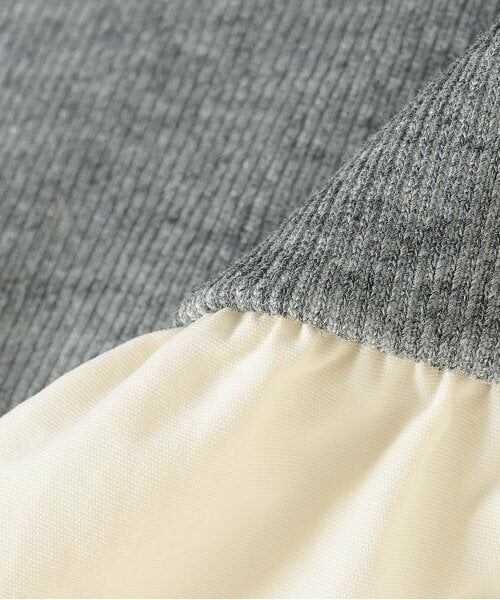 petit main LIEN / プティマイン リアン ミニ丈・ひざ丈ワンピース | 【リンク】リボン刺繍ワンピース | 詳細7