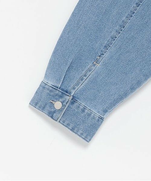 petit main LIEN / プティマイン リアン ブルゾン | 【リンク】デニムフリルジャケット | 詳細4