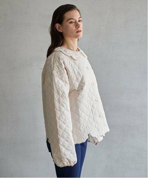 petit main LIEN / プティマイン リアン ブルゾン | 【リンク】キルト刺繍ジャケット | 詳細8