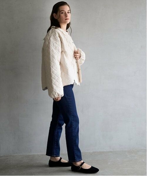 petit main LIEN / プティマイン リアン ブルゾン | 【リンク】キルト刺繍ジャケット | 詳細9