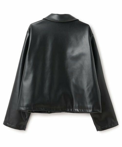 petit main LIEN / プティマイン リアン ブルゾン | 【親子リンク】合皮ジャケット | 詳細5