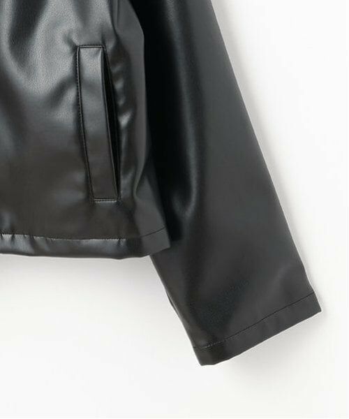 petit main LIEN / プティマイン リアン ブルゾン | 【親子リンク】合皮ジャケット | 詳細8