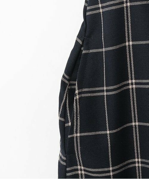 petit main LIEN / プティマイン リアン ミニ丈・ひざ丈ワンピース | 【リンク】ビッグ衿ジャンパースカート | 詳細4