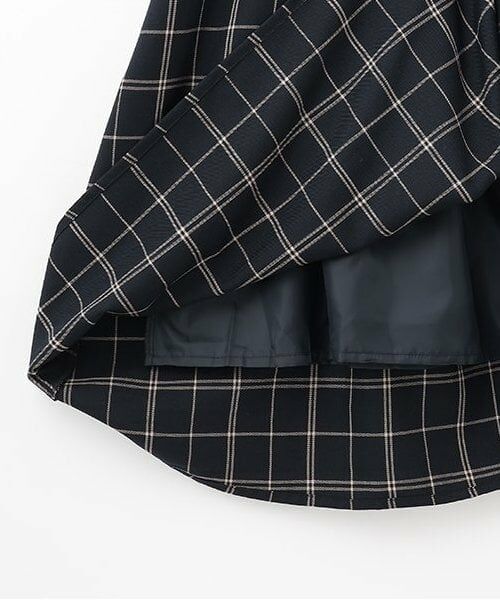 petit main LIEN / プティマイン リアン ミニ丈・ひざ丈ワンピース | 【リンク】ビッグ衿ジャンパースカート | 詳細6