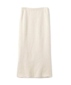 petit main LIEN / プティマイン リアン ミニ・ひざ丈スカート | 【リンク】ラメニットスカート