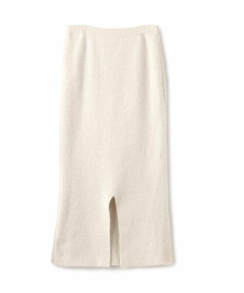 petit main LIEN / プティマイン リアン ミニ・ひざ丈スカート | 【リンク】ラメニットスカート | 詳細1