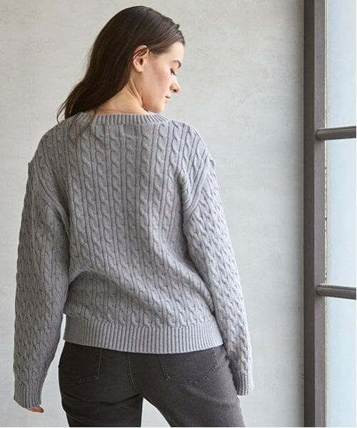 petit main LIEN / プティマイン リアン ニット・セーター | 【リンク】コットンニット | 詳細1