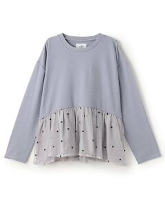 petit main LIEN / プティマイン リアン その他トップス | 【リンク】ハート刺しゅうチュニック