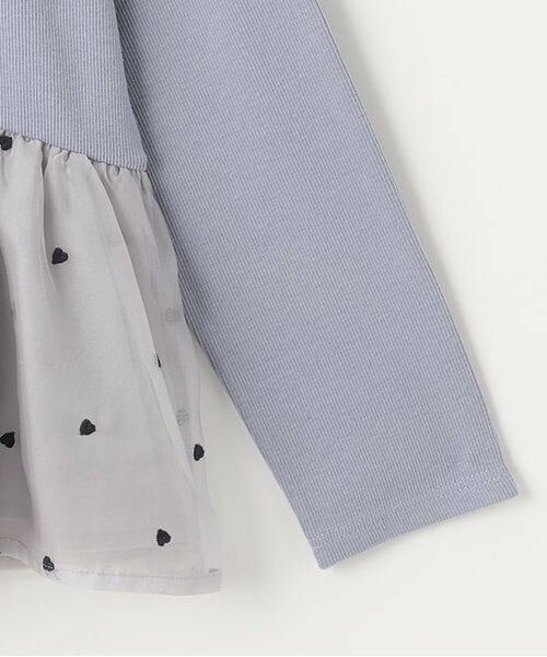 petit main LIEN / プティマイン リアン その他トップス | 【リンク】ハート刺しゅうチュニック | 詳細3