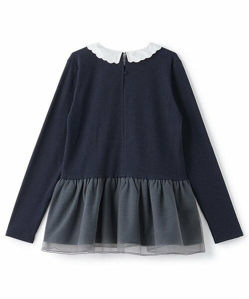 petit main LIEN / プティマイン リアン その他トップス | 【リンク】えりレースチュールチュニック | 詳細1