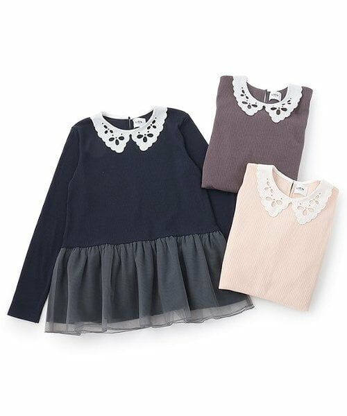 petit main LIEN / プティマイン リアン その他トップス | 【リンク】えりレースチュールチュニック | 詳細8