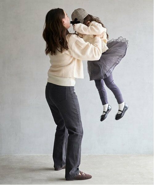 petit main LIEN / プティマイン リアン カーディガン・ボレロ | 【リンク】衿ニットカーディガン | 詳細5