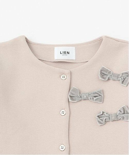 petit main LIEN / プティマイン リアン カーディガン・ボレロ | 【リンク】リボンカットカーディガン | 詳細10