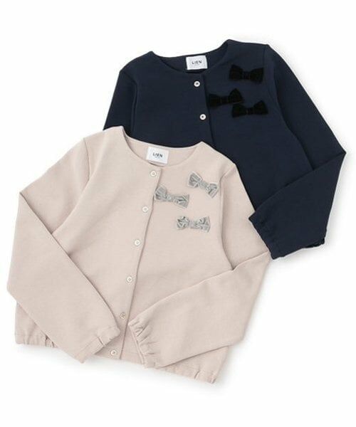 petit main LIEN / プティマイン リアン カーディガン・ボレロ | 【リンク】リボンカットカーディガン | 詳細15