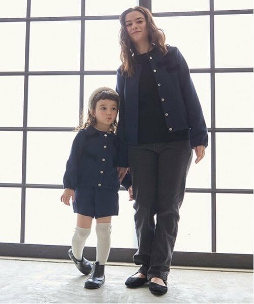 petit main LIEN / プティマイン リアン カーディガン・ボレロ | 【リンク】リボンカットカーディガン | 詳細6